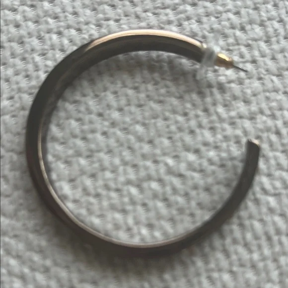 Givenchy bronze Crystal-Studded Hoop Earrings - Picture 3 of 5